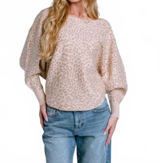 Kerisma Ryu Cheetah Top In Cream/beige