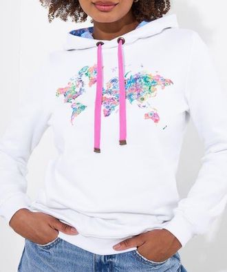 Joe Browns Graphic Hoodie in Globetrotter at Nordstrom, Size Medium