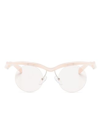 Prada Runway round-frame sunglasses - Pink