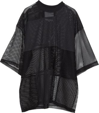 Yoshiokubo T-shirt Various Lace - Nero