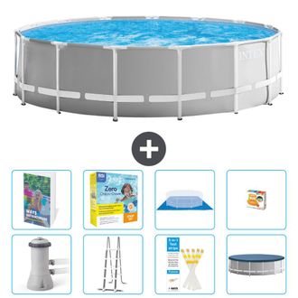 Intex Piscina Prism Frame Redonda - 457x122 Cm - 9-piezas S529