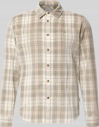 Pepe Jeans London Regular Fit Freizeithemd aus reiner Baumwolle Modell CAMDEN in Mittelgrau, Größe XXL