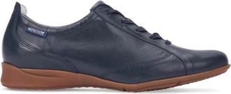 Mephisto Blauwe veterschoen met soft-air technologie - Dames - Veterschoenen - Blauw - 37 1/2 EU - Schoenen
