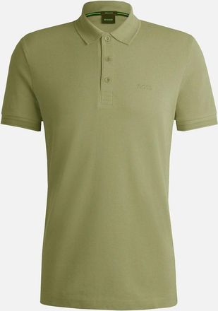 HUGO BOSS Mens Hugo Boss Beige/ Khaki Paddy Polo Shirt - Tan/Tan - Size: 42