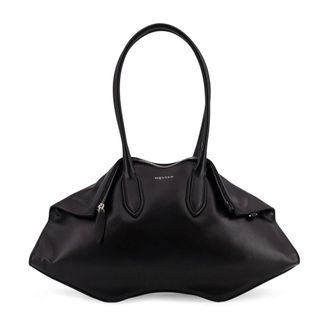 Alexander McQueen Manta Bag - female - Alexander McQueen - Shoulder Bags - Black - ONE SIZE - Bags