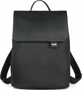 zwei Cityrucksack - Dames - Tassen - Zwart - Maat: ONE Size