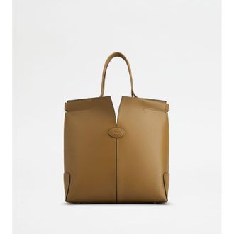 Tod's Tods Di Bag Folio in Leather Small