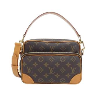 Louis Vuitton Tweedehands Canvas Louis Vuitton tassen - Dames - Pre-owned - Bruin - Maat: ONE Size