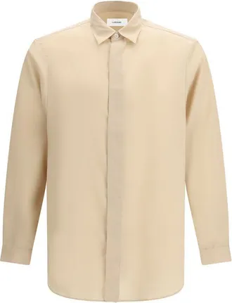 Lardini Tencel Dress Mens Shirt