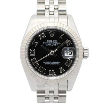 Rolex Pre-owned Datejust 26 Polshorloge - Dames - Vintage Horloges - Zwart - ONE Size - Vintage