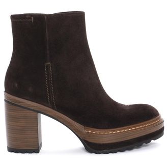 Pons Quintana Botines de tac&oacute;n - Shoes - Mujer - Marr&oacute;n - 38 EU