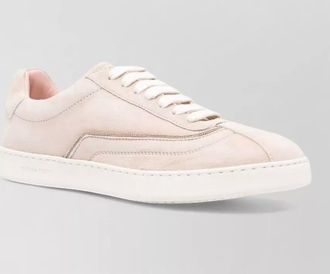 Fabiana Filippi suede leather sneakers low top design
