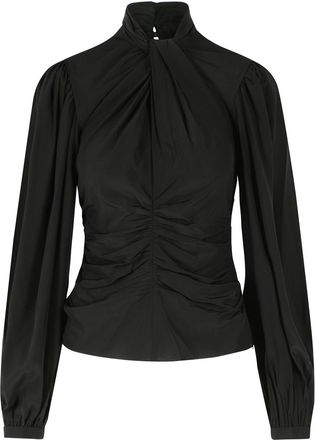 Isabel Marant Depsona Black Silk Blouse