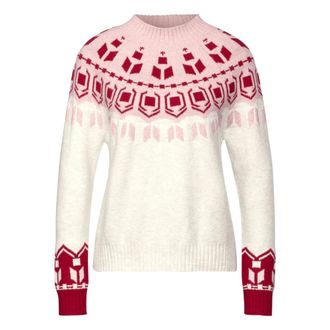 Street One Jacquard trui - Dames - Truien - Veelkleurig - Maat: L Katoen