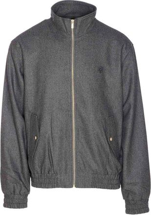 Drôle de Monsieur Grey Trackjacket With Frontal Zip Closure