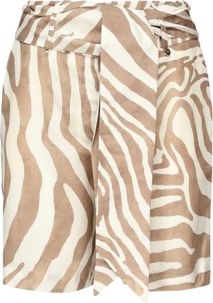 Marciano x Guess Shorts zebrati con stampa - Bianco