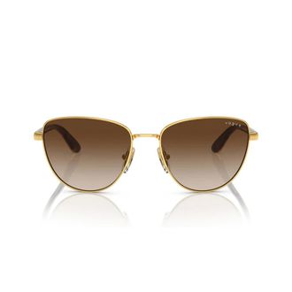 Vogue Sunglasses, female, Yellow, 56 MM, Cat Eye Sunglasses