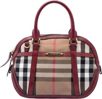 Burberry Pre-owned Bridle Orchard - Dames - Vintage Handtas - Bruin - ONE Size - Leer - Vintage