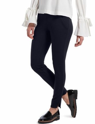 Hue Womens Ponte 7/8 Leggings In Navy