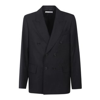Our Legacy Blazers, male, Black, Size: XL Unconstructed DB Blazer