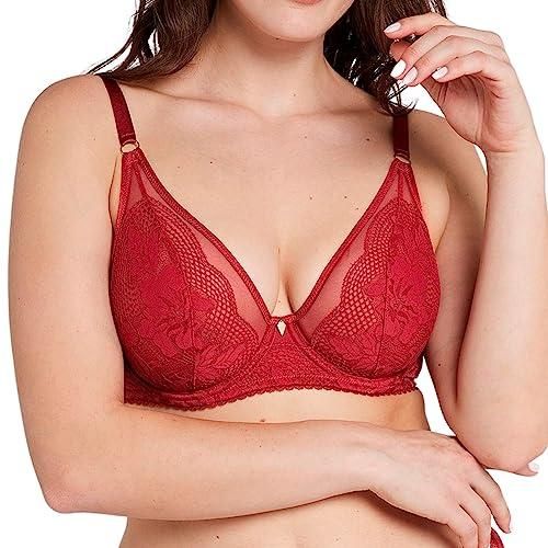 Soutien-gorge Sans Complexe Julia - Taille 95E, Imprimé Floral Noir/ivoire - Neuf Avec étiquettes