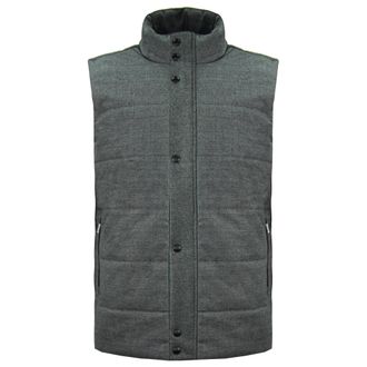 Hackett Mens Grey Warm Vest Wool (archived) - Size 3XL