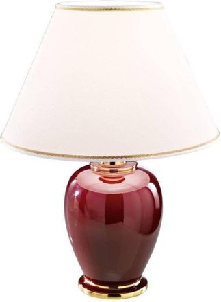 Kolarz Kolarz Giardino - Estilo De Vida Mesa De Sombra C&oacute;nica De Tela Dorado Pulido Claro, 1x E27