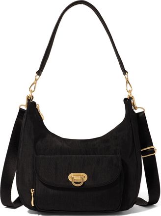 Baggallini Coastal Flip Lock Half Moon Bag
