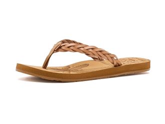 Roxy Feel Breezie Womens Sandals Smooth Open Tan : 11 M, Synthetic