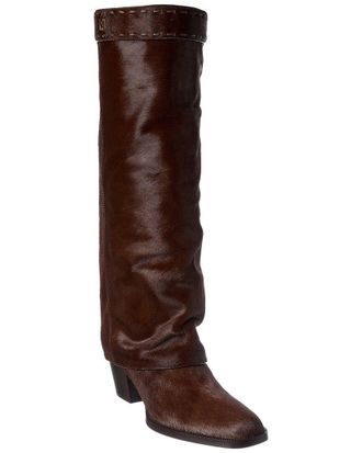 Fendi Fendi Show Haircalf Knee-High Boot