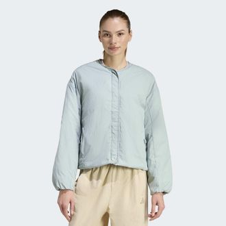 adidas Outdoorjacke ADIDAS SPORTSWEAR W ALL SZN LIN J, Damen, Gr. XXL, wonder sage, Obermaterial: 100% Polyamid, Rundhals, Jacken Outdoorjacke