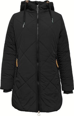 Generic Winter Coats for Women UK Waterproof Long Winter Jackets Ladies Windbreaker Puffer Parka Coat with Fur Hood Fleece Lined Trench Coat Thermal Clothes P