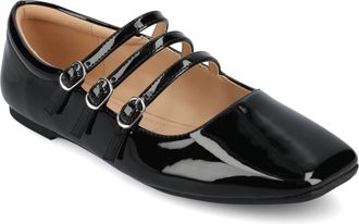 Journee Collection Womens Wide Width Darlin Dress Flats