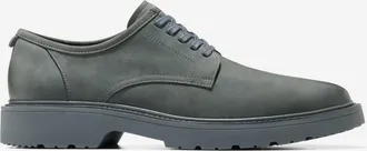 Cole Haan Mens Broome Grand Lug Sole Plain Toe Oxford Shoes - Grey Size 10.5