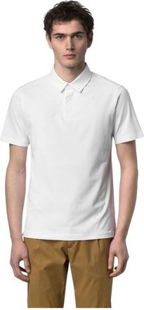 K-Way Polo Viggo Light Stretch Jersey - Heren - Polos - Wit - 2XL - Tops