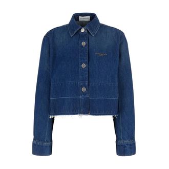 Givenchy Denim Shirt - female - Givenchy - Denim Jackets - Blue - XS - Jackets