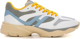 Hogan H665 High-top Sneaker - Heren - Sneakers - Veelkleurig - 44 EU - Leer - Schoenen