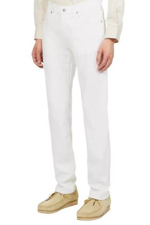 Paige White Slim Straight-Leg Denim Jeans Size 30