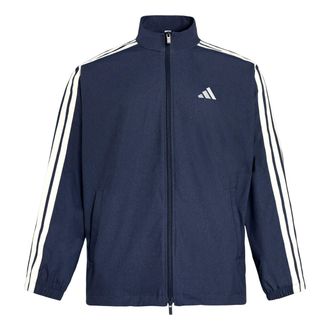 adidas Sportswear Three Stripe Denim Jacket Asia Sizing Legend Ink KR2547