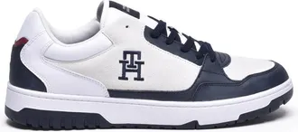 Tommy Hilfiger Blue Leather Suede Sneakers