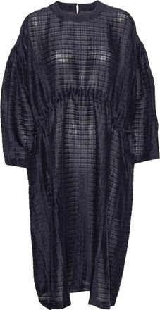 Henrik Vibskov Shelter midi-jurk - Blauw