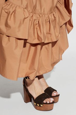 Gianvito Rossi Platform Sandals Ard&eacute;a, Womens, Brown