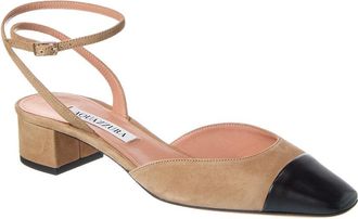 Aquazzura French Flirt 35 Suede Pump