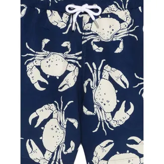 Maison Labiche Crab Swim Shorts - Navy