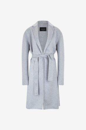 Fabiana Filippi Woll- und Kaschmirmantel mit Gürtel