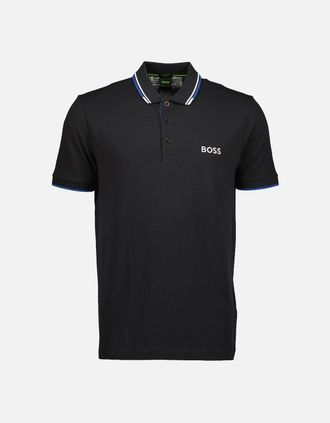 HUGO BOSS Mens Paddy Pro Embroidered Logo Polo - Navy - Size: 42
