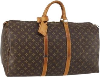 Louis Vuitton Pre-owned Vintage Weekendtas - Dames - Vintage Weekendtas - Bruin - ONE Size - Vintage