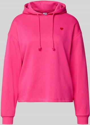 Pieces Regular Fit Hoodie aus Baumwoll-Mix Modell CHILLI in Pink, Gr&ouml;&szlig;e XL