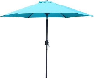 Concept Usine Sombrilla azul redonda 2,5 x 2,5 m