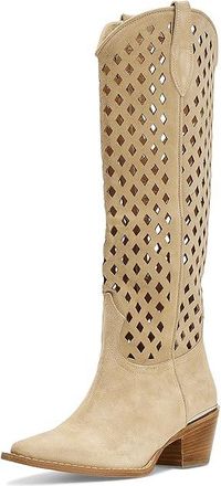 Free People Diamonds Are Forever Cowb Womens Motocross Boots Sand Suede : EU 36 (US Womens 6) M, Leather